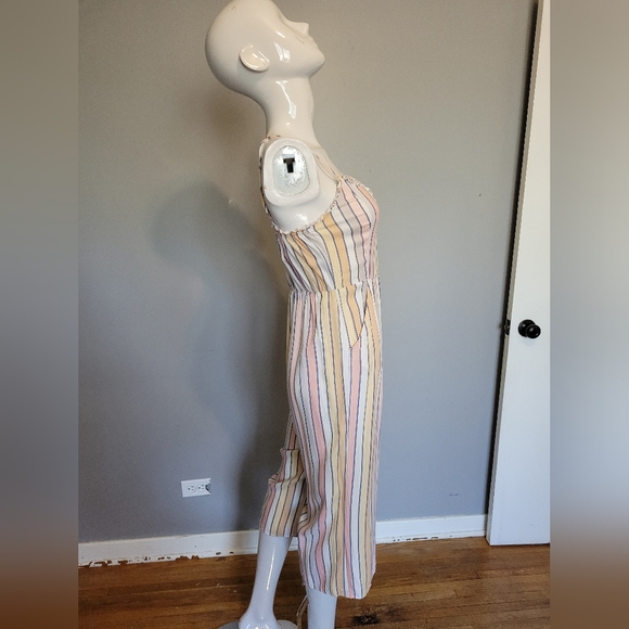 Saltwater Luxe Striped Cropped Jumpsuit, VGUC, Size S - Picture 3 of 9